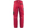 Kalhoty CXS SOLIS FLEX, pánské, červeno-černé, vel. 54