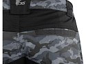 Kalhoty CXS SOLIS FLEX, pánské, maskáčovo-černé, vel. 52