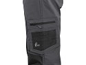 Kalhoty CXS SOLIS FLEX, 170-176cm, pánské, šedo-černé, vel. 44