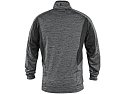 Mikina CXS LEONIS, pánská, šedo - černá, vel. 5XL