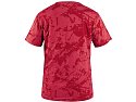 Tričko CXS MERLIN, krátký rukáv, červené, vel. S