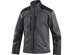 Blůza CXS SOLIS FLEX, pánská, šedo-černá, vel. 54