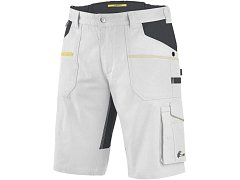 Kraťasy CXS STRETCH, pánské, bílo-šedé, vel. 64