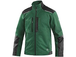 Blůza CXS SOLIS FLEX, pánská, zeleno-černá, vel. 62