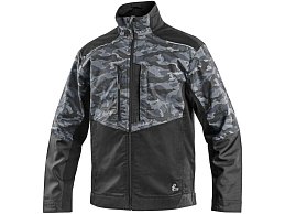 Blůza CXS SOLIS FLEX, pánská, maskáčovo-černá, vel. 54