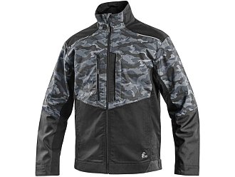 Blůza CXS SOLIS FLEX, pánská, maskáčovo-černá, vel. 58