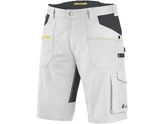 Kraťasy CXS STRETCH, pánské, bílo-šedé, vel. 56