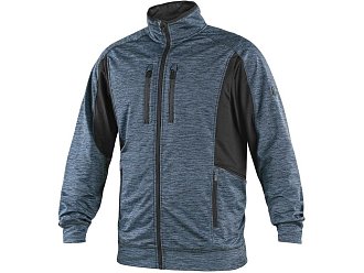 Mikina CXS LEONIS, pánská, modro - černá, vel. 3XL