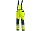 Kalhoty CXS BEDFORD, výstražné, pánské, softshell, žluto-petrolová, vel. 48