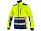 Bunda CXS BENSON, výstražná, softshell, pánská, žluto-modrá, vel. 3XL