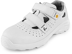 Obuv CXS WHITE ANAPO O1 ESD, sandál, vel. 41