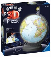 Ravensburger Puzzle-Ball Svítící globus 540 dílků - V