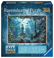 Ravensburger Exit Kids Puzzle: Potopená Atlantida 368 dílků - V
