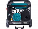 Elektrocentrála benzínová 13HP/5,5kW, pro svařování, elektrický start, podvozek